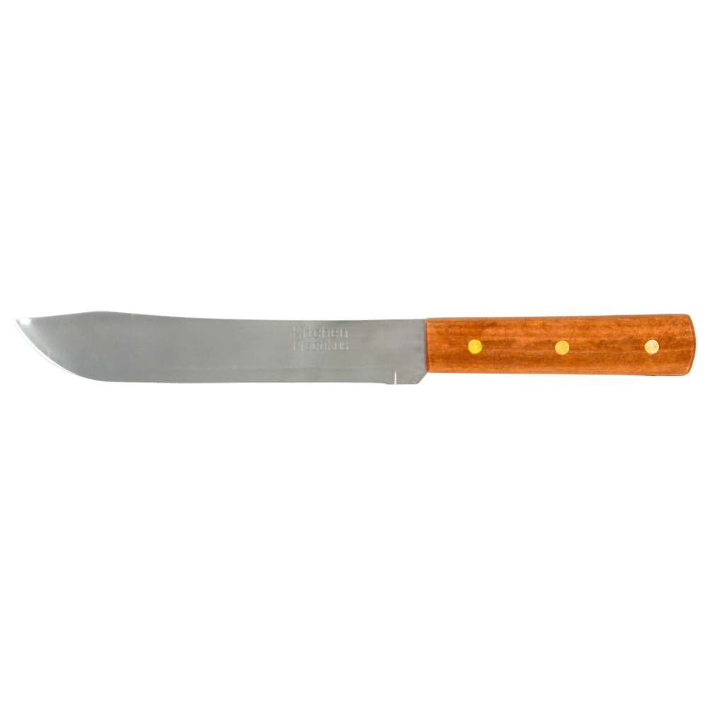 Cuchillo De Cocina Con Mango De Madera 8&quot;