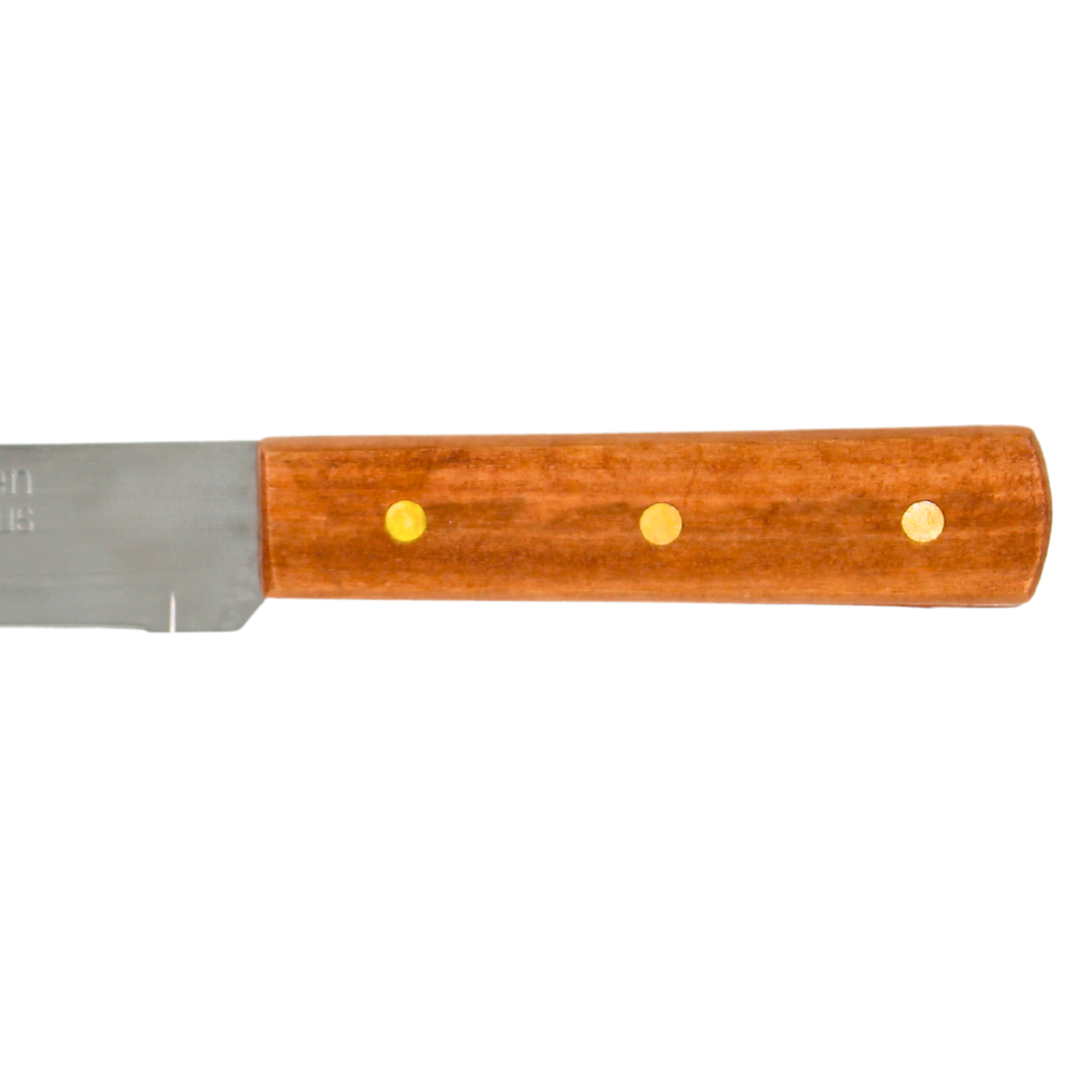 Cuchillo De Cocina Con Mango De Madera 8"