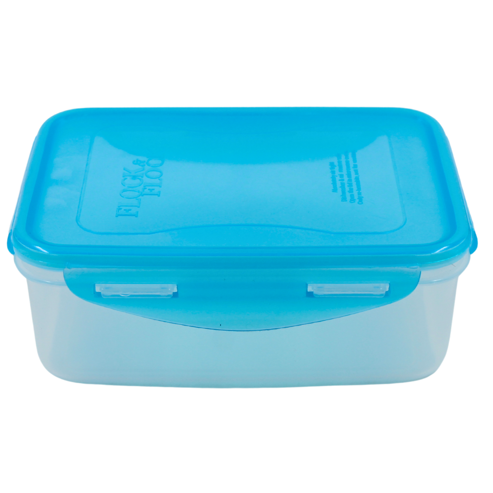 Contenedor Hermetico Rectangular De Plastico 800 Ml Kitchen Pro Mod. 007028