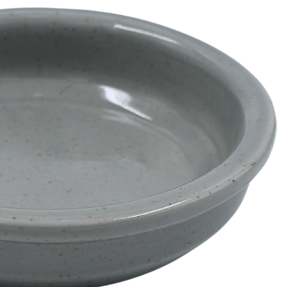 Plato semi hondo 16 onzas Gris Granito