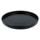 Plato trinche 27 cm Mediterraneo negro mate Anfora Especial