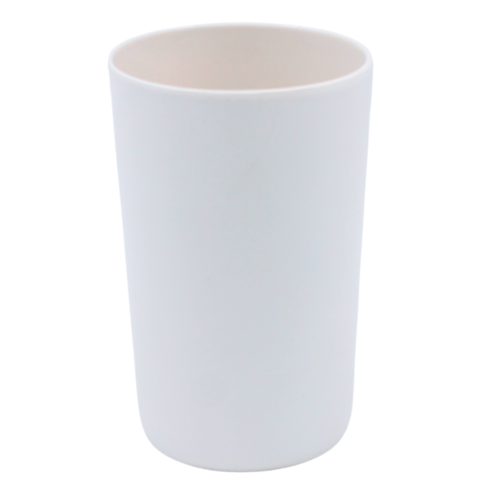 Vaso 390 Ml Melamina Blanca Domestica