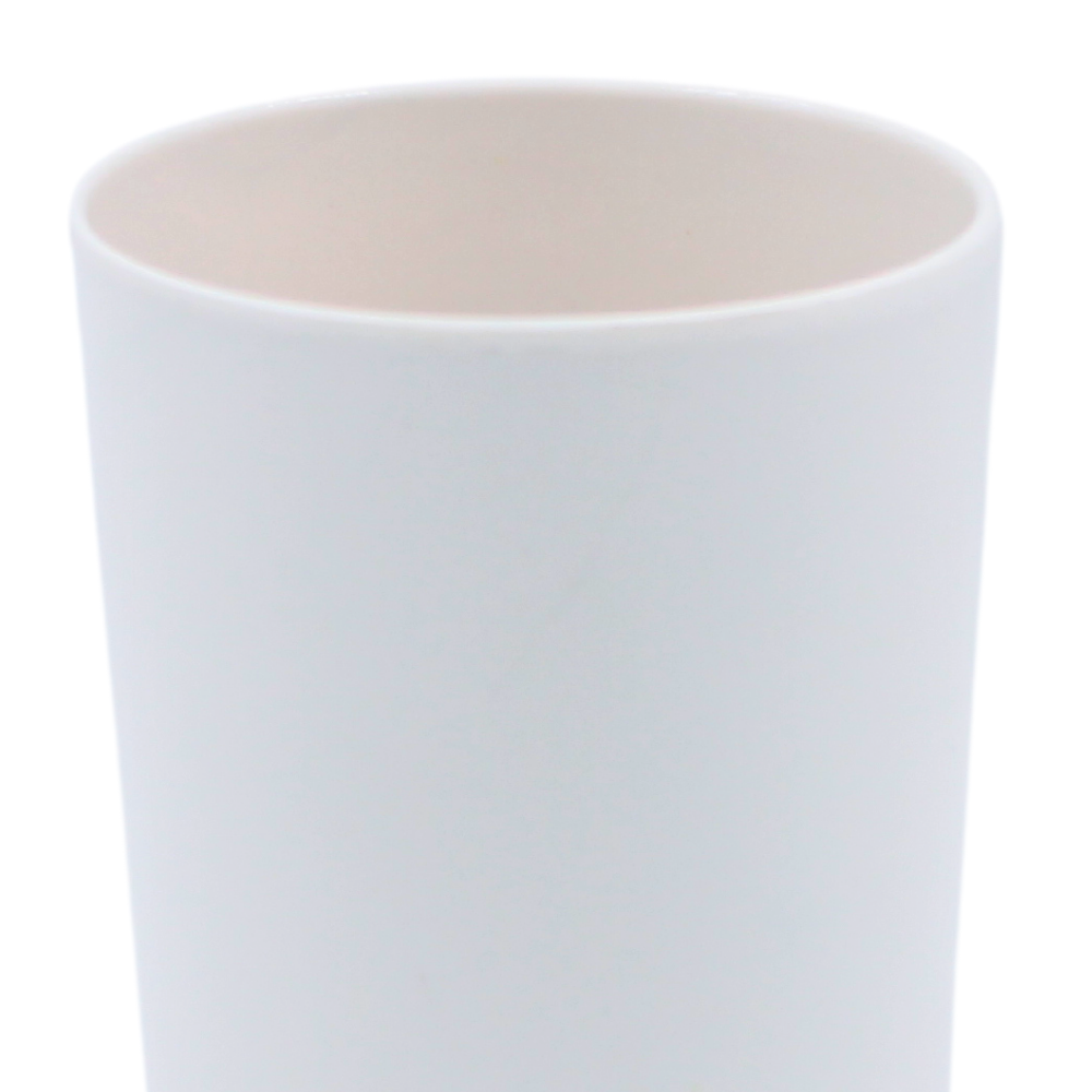 Vaso 390 Ml Melamina Blanca Domestica