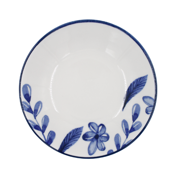 Vajilla de porcelana Anfora Blue Summer 16 piezas