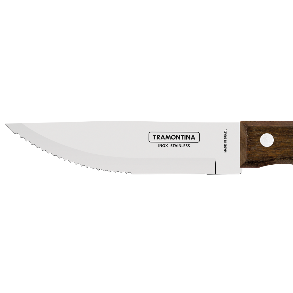 Cuchillo 5 pulgadas Tramontina grande para barbacoa Tradicional