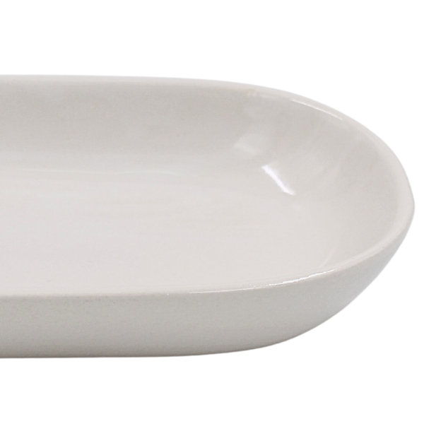 Plato de Apio 10 onzas 24 cm Blanco