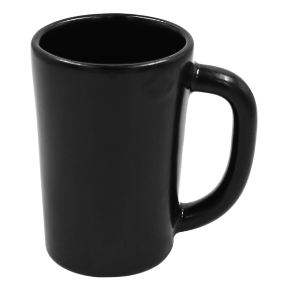 Taza Mug Vaquera 15 Oz. Negro Mate