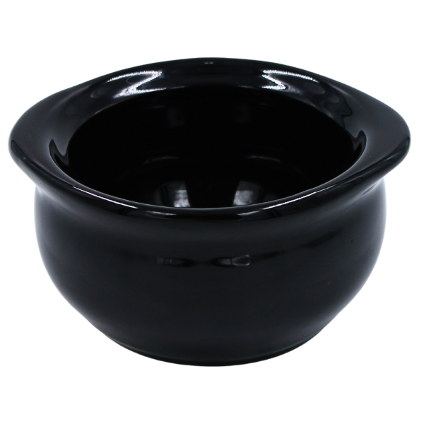 Plato Para Sopa De Cebolla 15 Oz. Negro