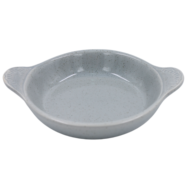 Plato HF 14 onzas 23 cm Gris Granito