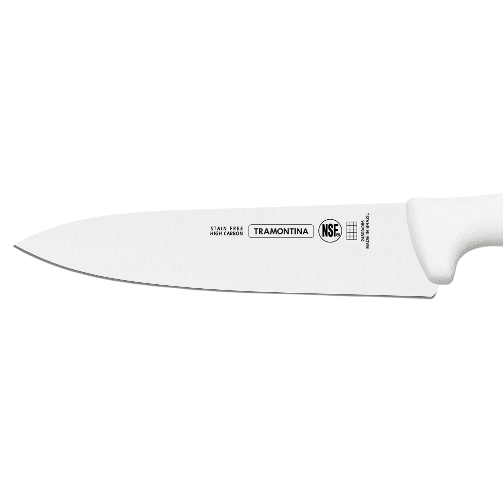 Cuchillo profesional para Chef 10 pulgadas blanco Tramontina