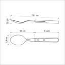 Cuchara de mesa Tramontina Dynamic @