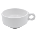 Taza Latte Jumbo Apilable 16 oz Ultra Blanco