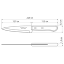 Cuchillo Cocina 5" Mgo Madera@
