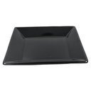 Plato Cuadrado 9" Negro