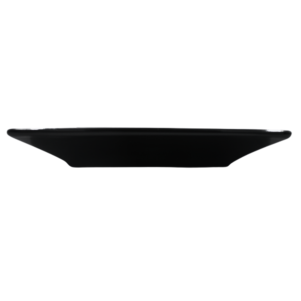Plato Cuadrado 9" Negro