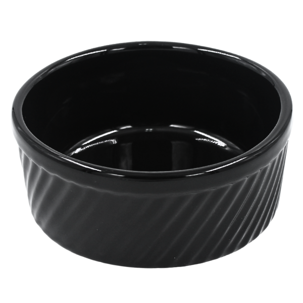 Tazon Souffle 20 oz Negro