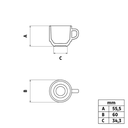 Taza Café 100Ml Paola Hs@
