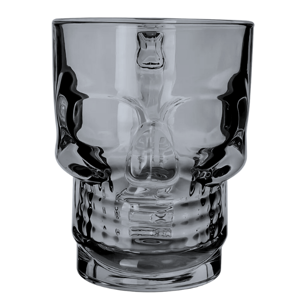 Tarro Cervecero Calavera color humo @