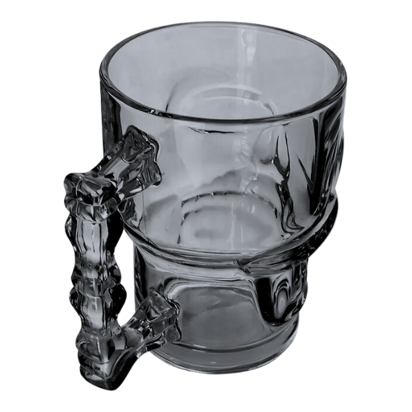 Tarro Cervecero Calavera color humo @