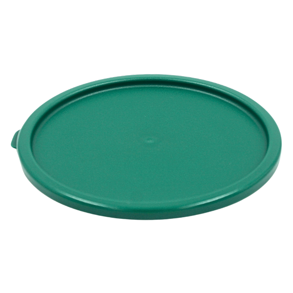 Tapa Verde Para  Contenedor  De Policarbonato Redondo 2L@