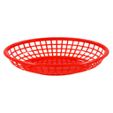 Canasta  Ovalada, Rojo (9.25&quot;X5.75&quot;)@