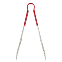 Pinza Acero Inoxidable Con Cubierta De Plastico Rojo 12"@ (16)