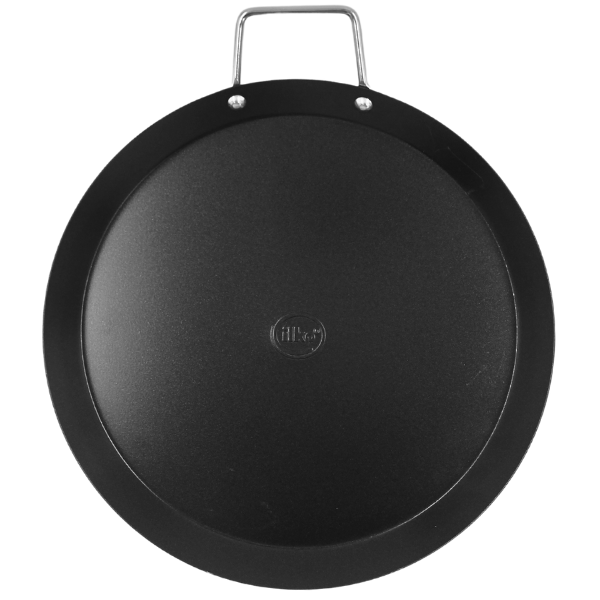 Comal De Acero Al Carbon De 28Cm Bicolor Ilko@