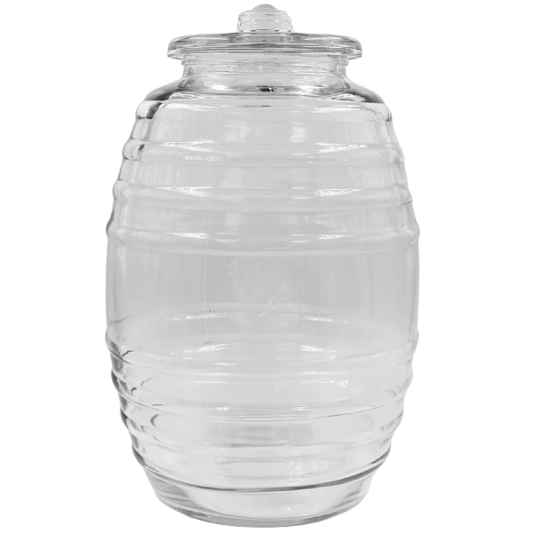 Vitrolero Con Tapa De Vidrio 19L