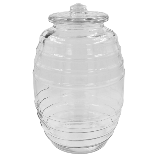 Vitrolero Con Tapa De Vidrio 19L