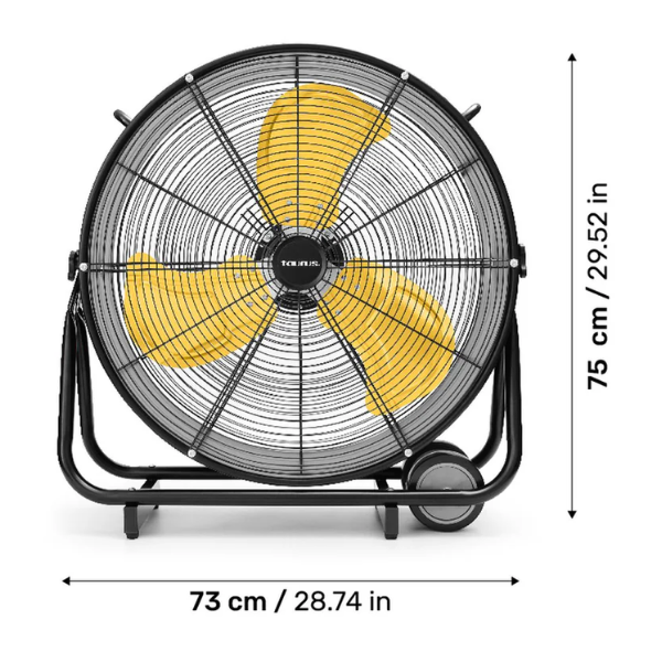 Ventilador Taurus Colossal de piso tipo Tambor 24" Industrial @