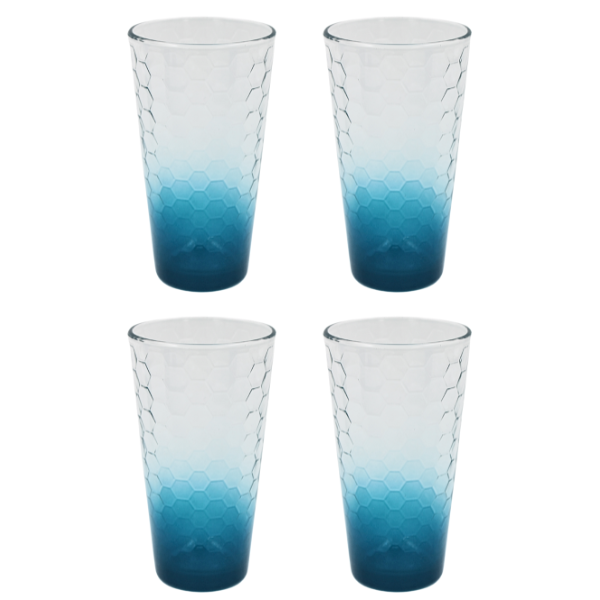 Juego de agua Honeycomb 5 piezas Difuminado Azul (One Shot)