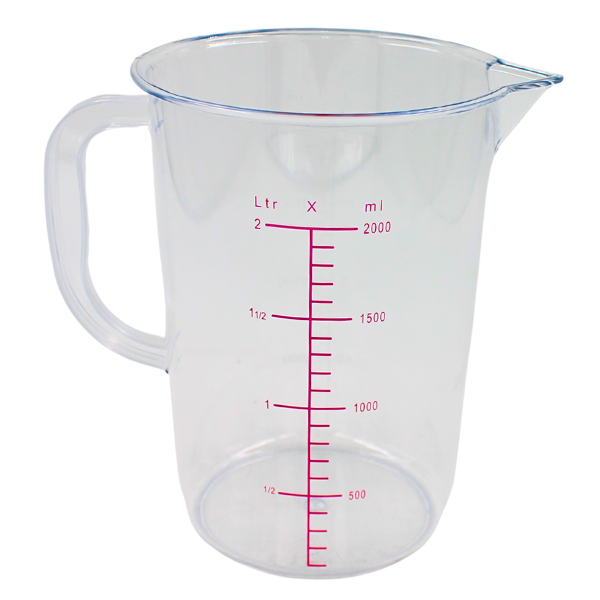 Jarra Medidora Economica De Policarbonato 2 L@