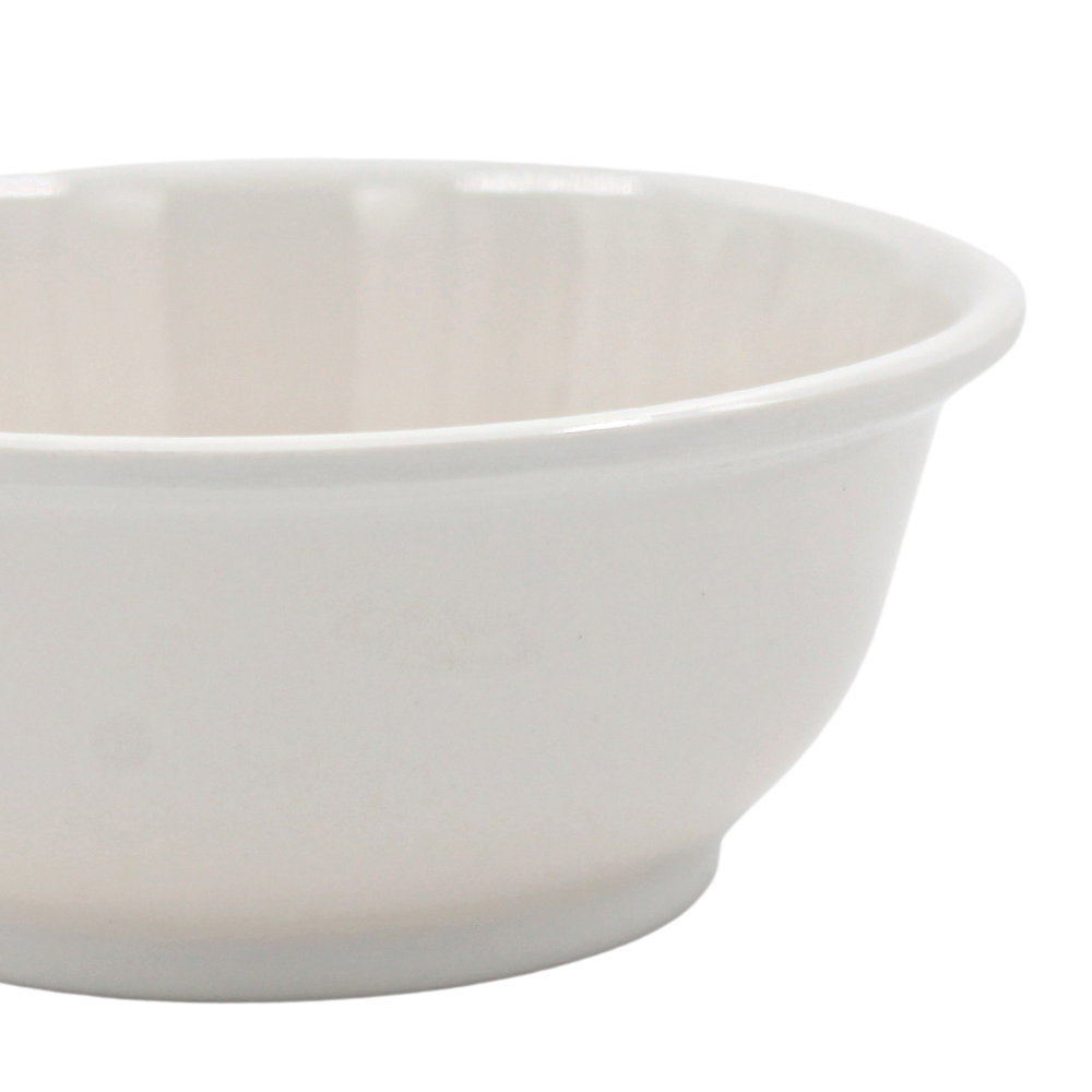 Bowl Hondo 5 Melamina Blanca Domestica