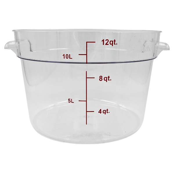 Contenedor  De Policarbonato Redondo 10L@