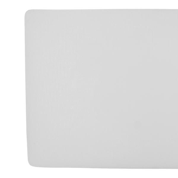 Tabla Para Picar De Plastico Blanco 45X30X2.54 Cm / 12"X18"X1"@