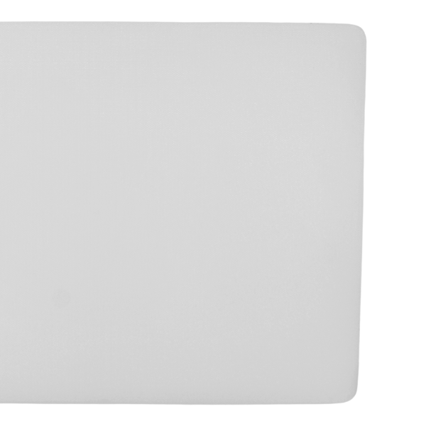 Tabla Para Picar De Plastico Blanco 45X30X2.54 Cm / 12"X18"X1"@