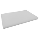 Tabla Para Picar De Plastico Blanco 45X30X2.54 Cm / 12"X18"X1"@