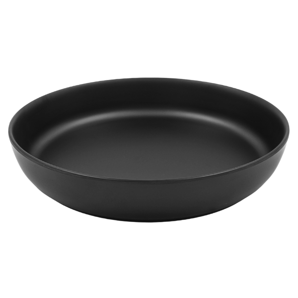 Tazón Ensenada 26 Cm De 100% Melamina Negro  Mate@