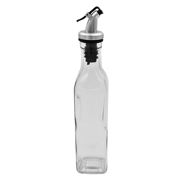 Vinagrera Cuadrada Lisa Chica 280Ml