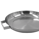 Sartén No. 10 40 Cm Acero Inoxidable 430 Pam