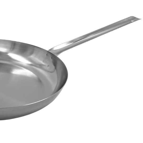 Sartén No. 10 40 Cm Acero Inoxidable 430 Pam