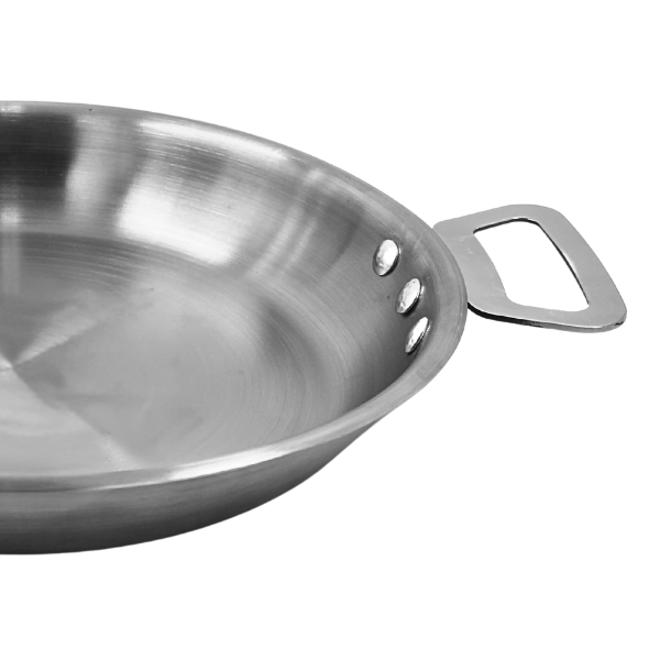 Paellera Acero Inoxidable 30 Cm