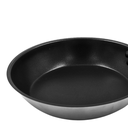 Sarten De Acero Inoxidable Con Antiadherente  24 Cm@