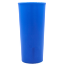 Vaso Transparente Color Azul 16 Oz Plastico