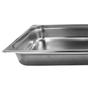 Inserto acero inox. 1/1X6.5 Nsf