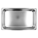 Inserto acero inox. 1/1X6.5 Nsf