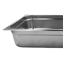 Inserto acero inox. 1/1X10 Nsf