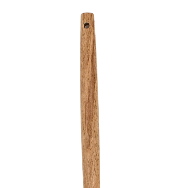 Cuchara para servir spaguetti Rosa con mango de madera y punta de silicon@