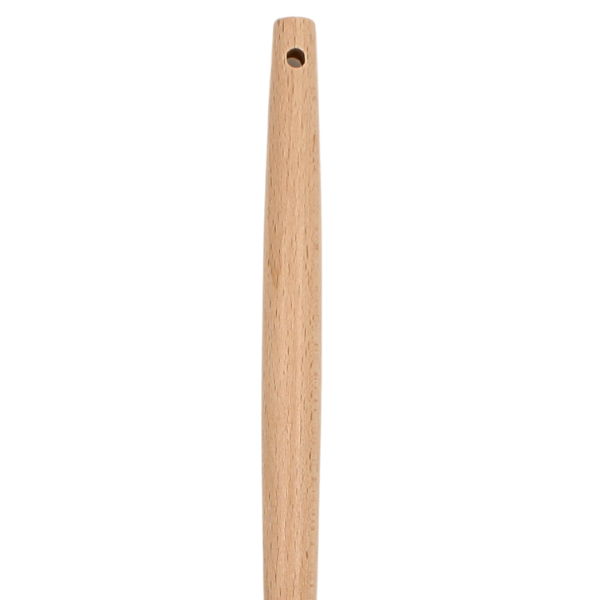 Espumadera Rosa con mango de madera y punta de silicon@