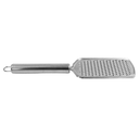 Rallador plano de acero inoxidable 24 x 5cm@